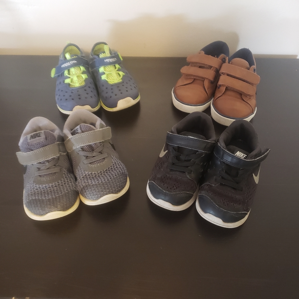 Lot of size 8C toddlers Boys shoes